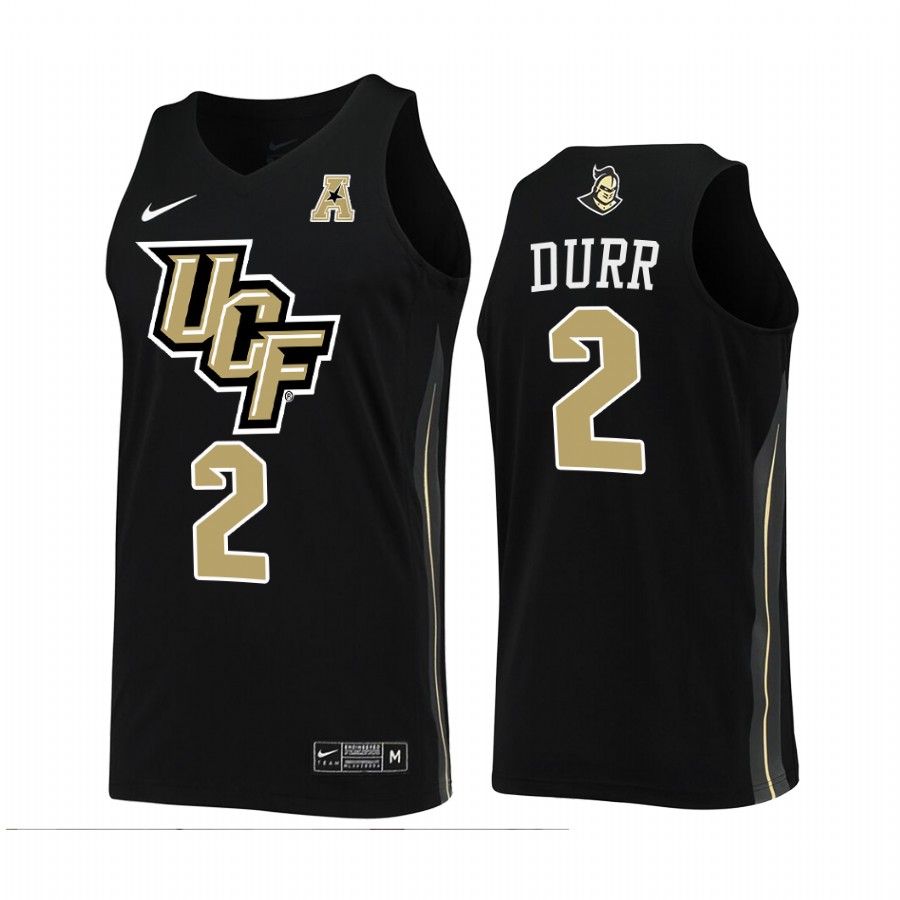 UCF Knights Michael Durr Jersey College Black Uniform