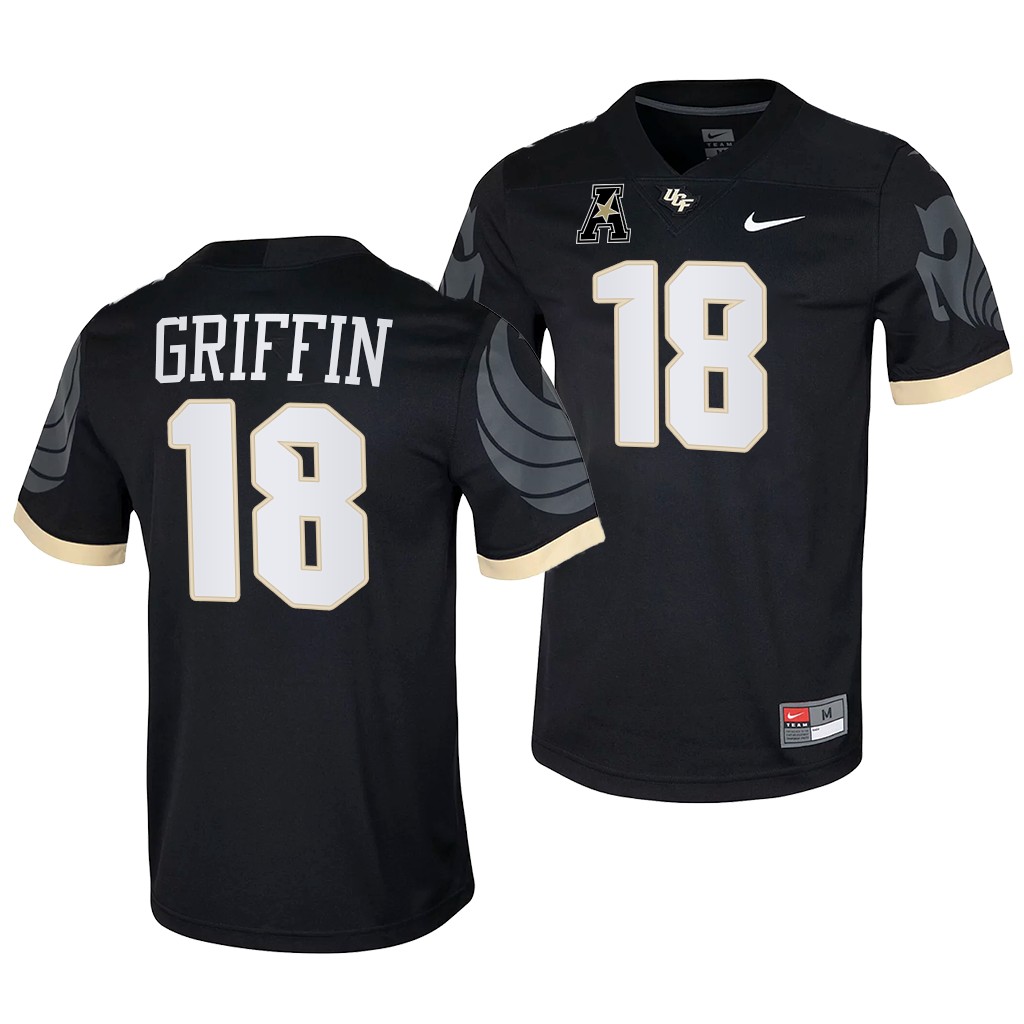 UCF Knights Shaquill Griffin 18 Black College NFL Alumni Jersey Men