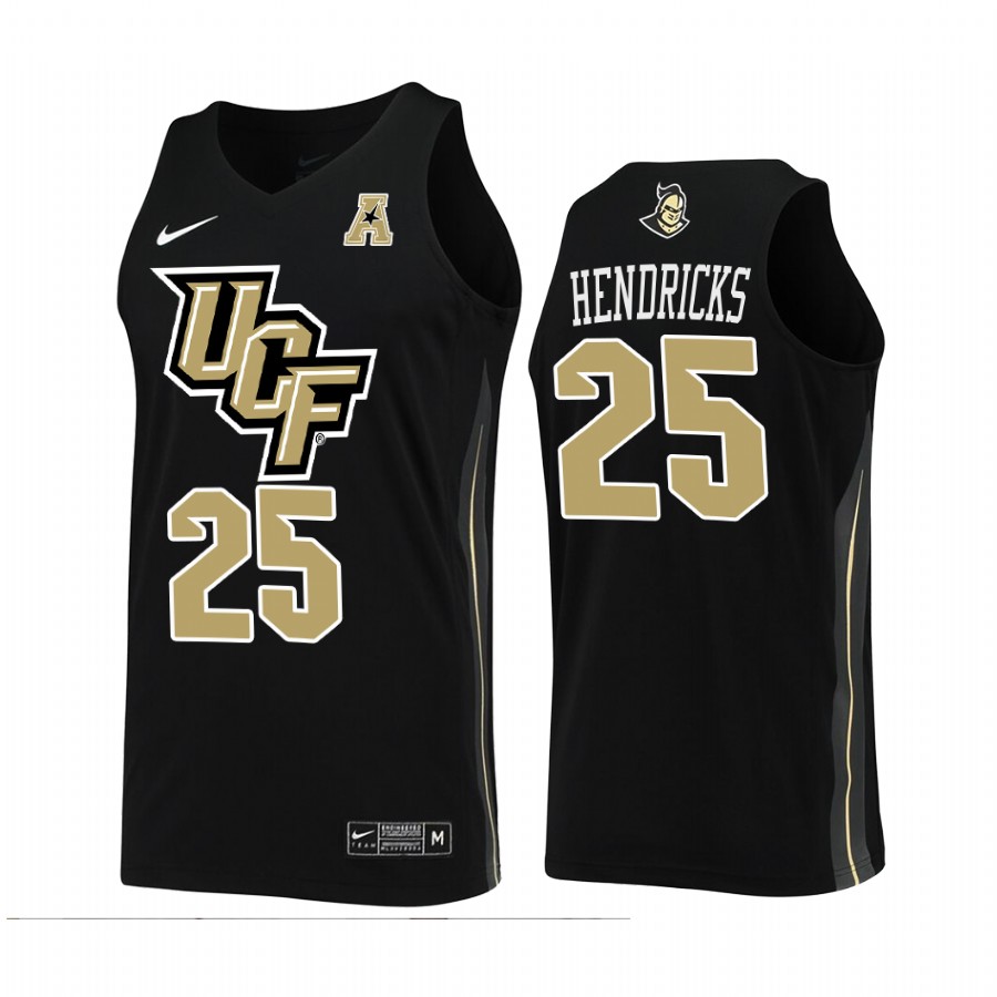 UCF Knights Tyler Hendricks Jersey College Black Uniform