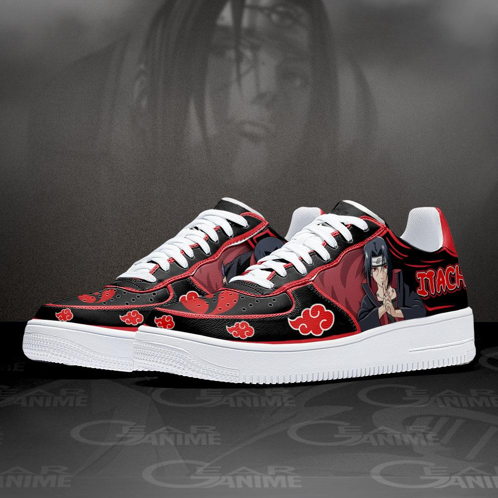 Uchiha Itachi Air Sneakers Custom Nin Jutsu Anime Shoes