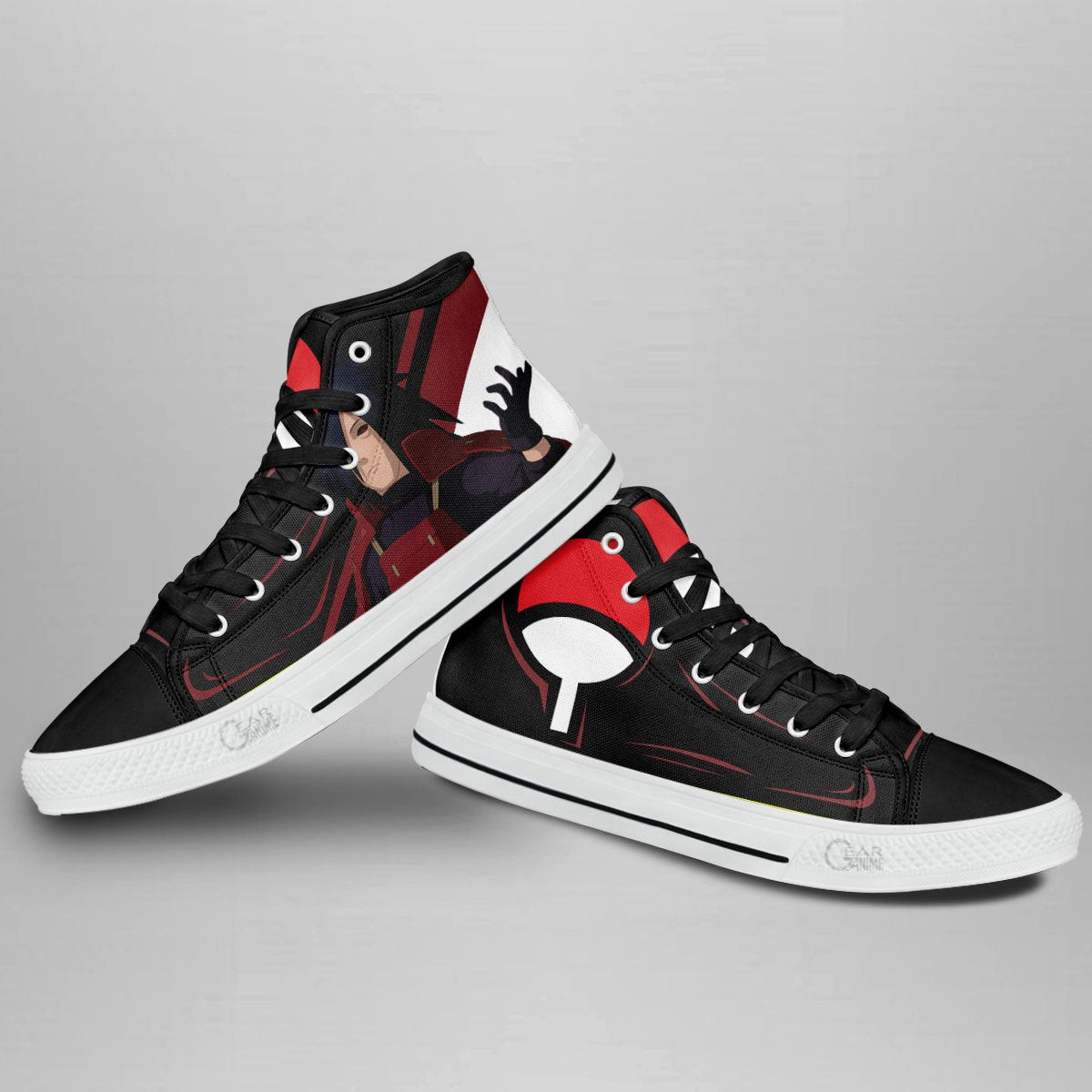 Uchiha Madara High Top Shoes Custom Anime Sneakers