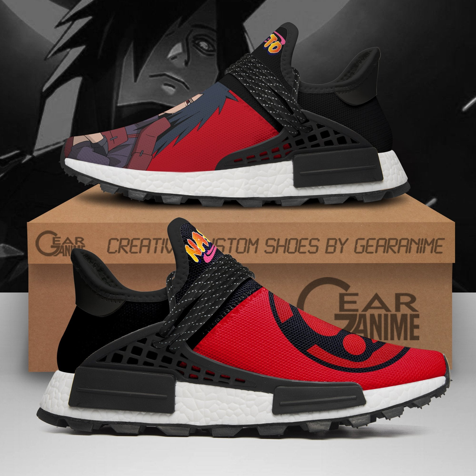 Uchiha Madara Shoes Anime Shoes, NMD Shoes