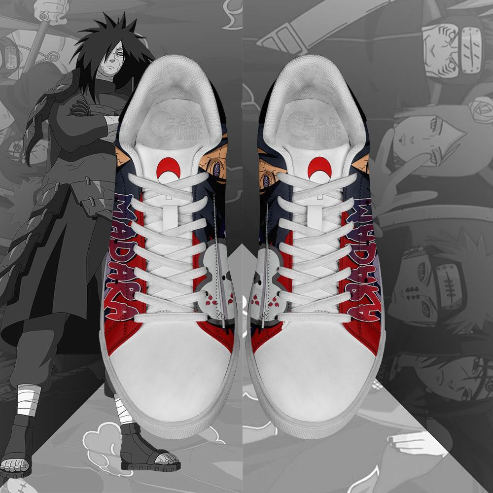 Uchiha Madara Skate Shoes Anime Custom Shoes