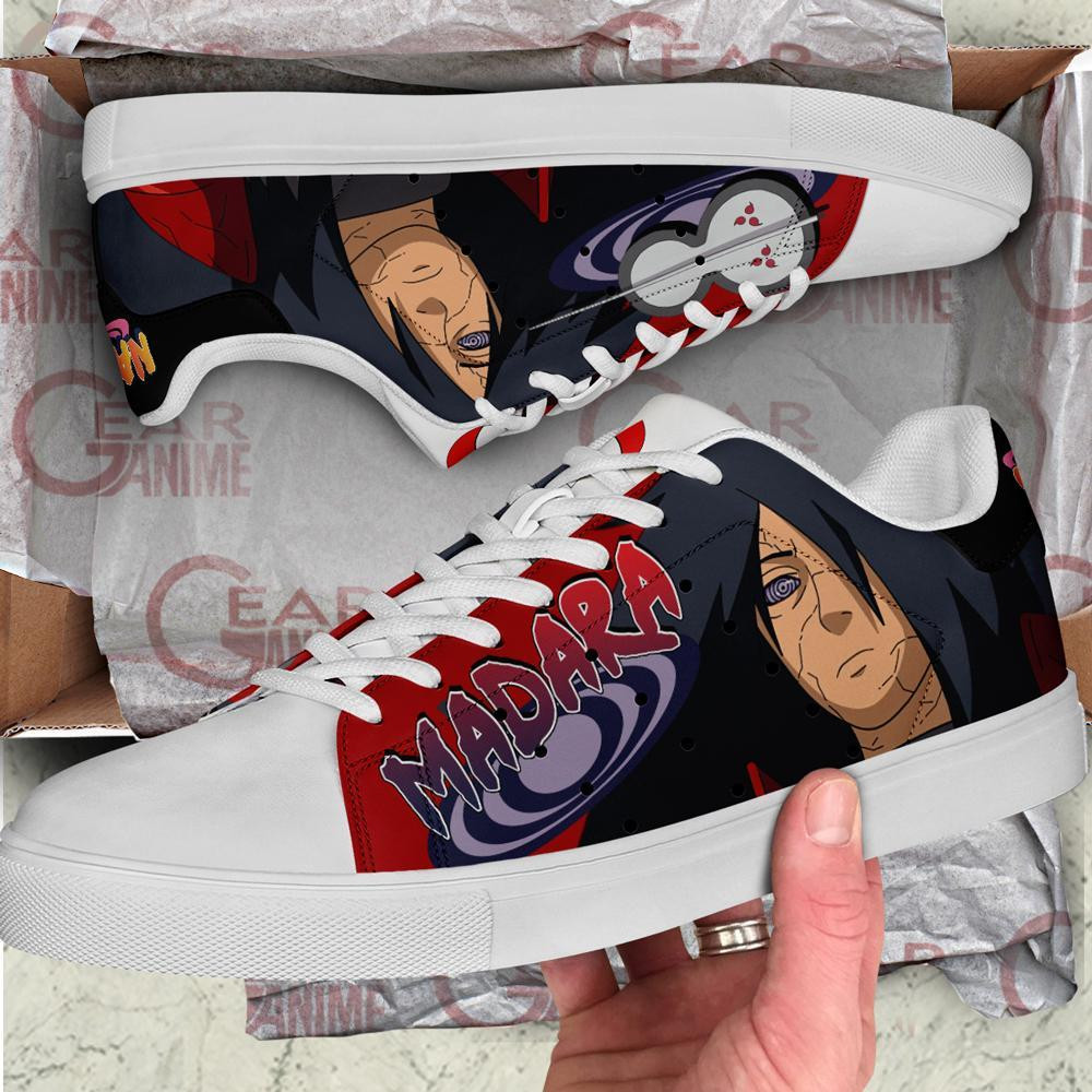 Uchiha Madara Skate Shoes Anime Custom Shoes