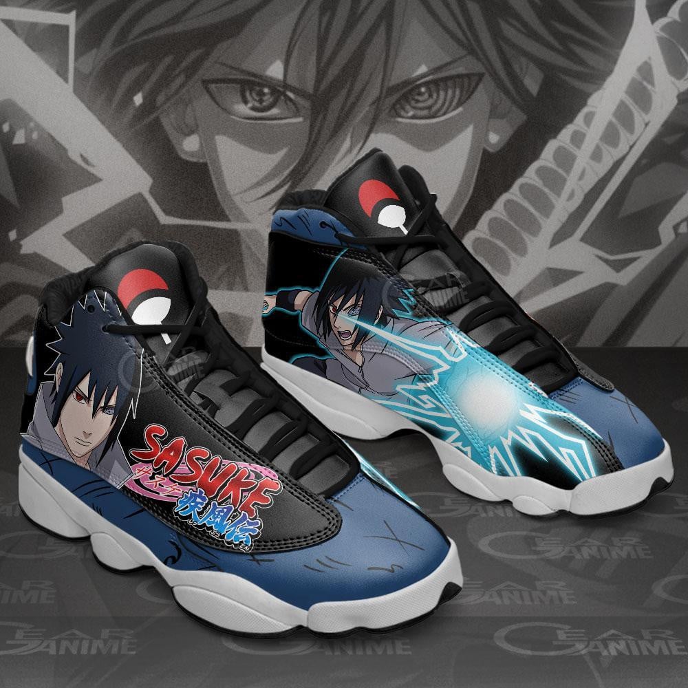 Uchiha Sasuke JD13 Sneakers Custom Anime Shoes