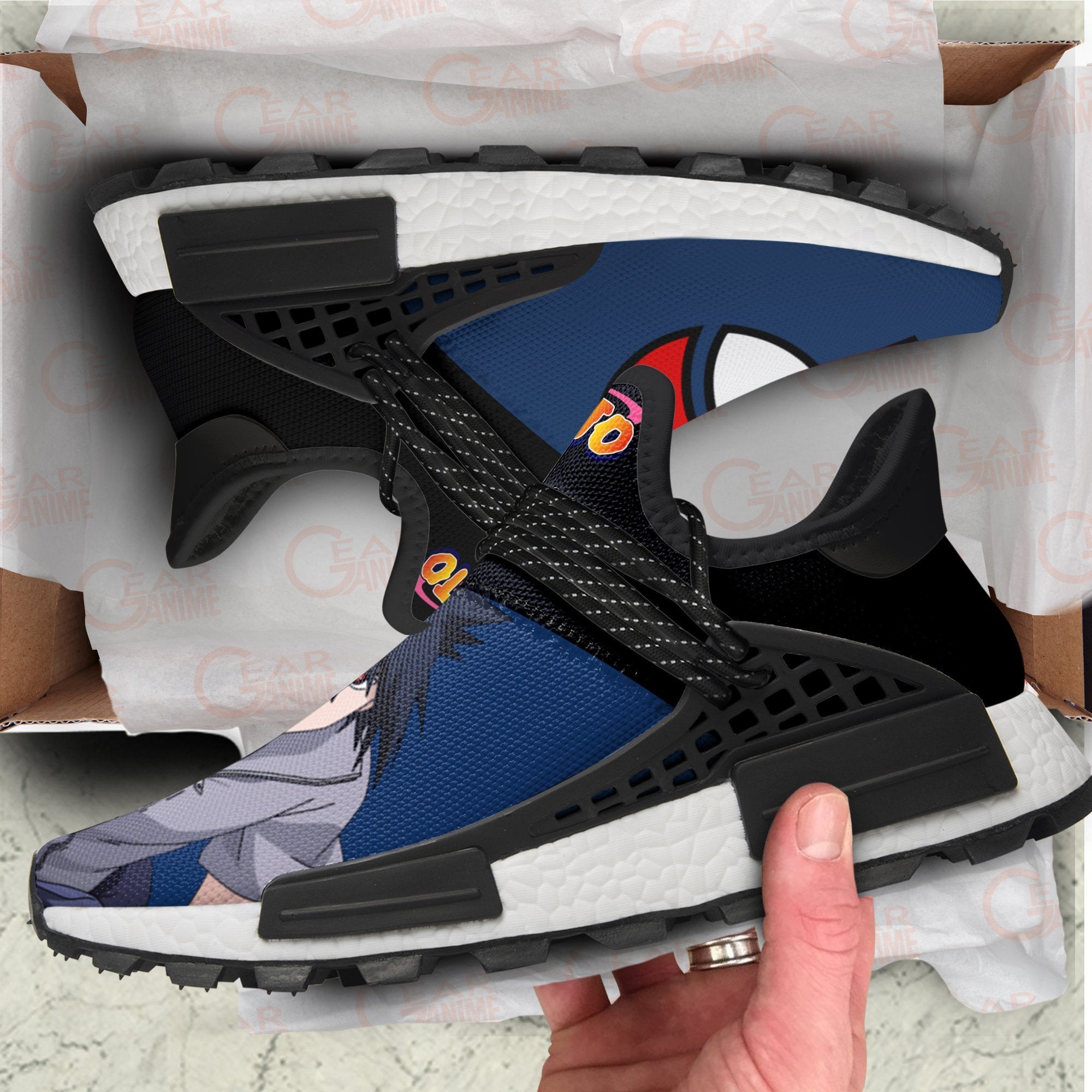 Uchiha Sasuke Shoes Anime Shoes, NMD Shoes
