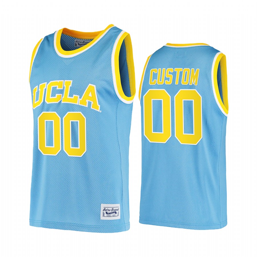UCLA Bruins Custom Jersey Commemorative Classic Blue