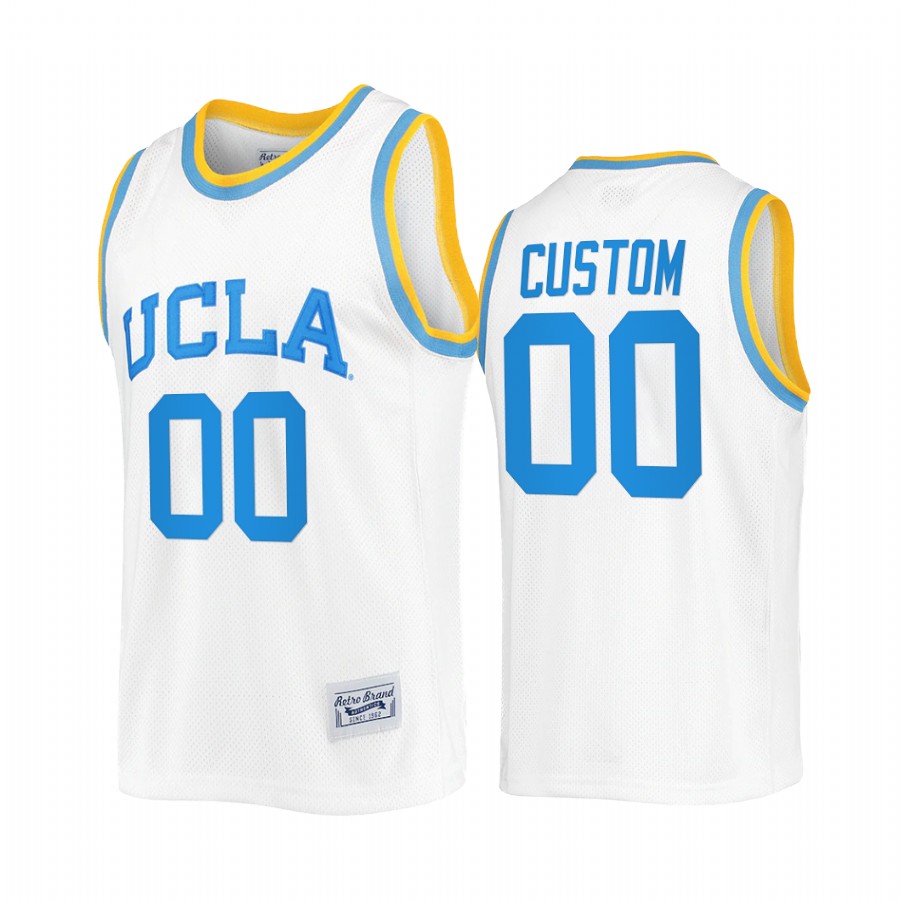 UCLA Bruins Custom Jersey Commemorative Classic White College
