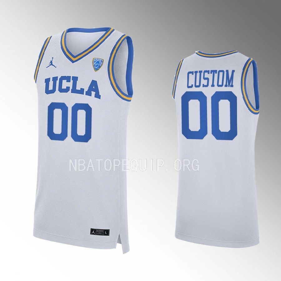 UCLA Bruins Custom Jersey NCAA White Uniform