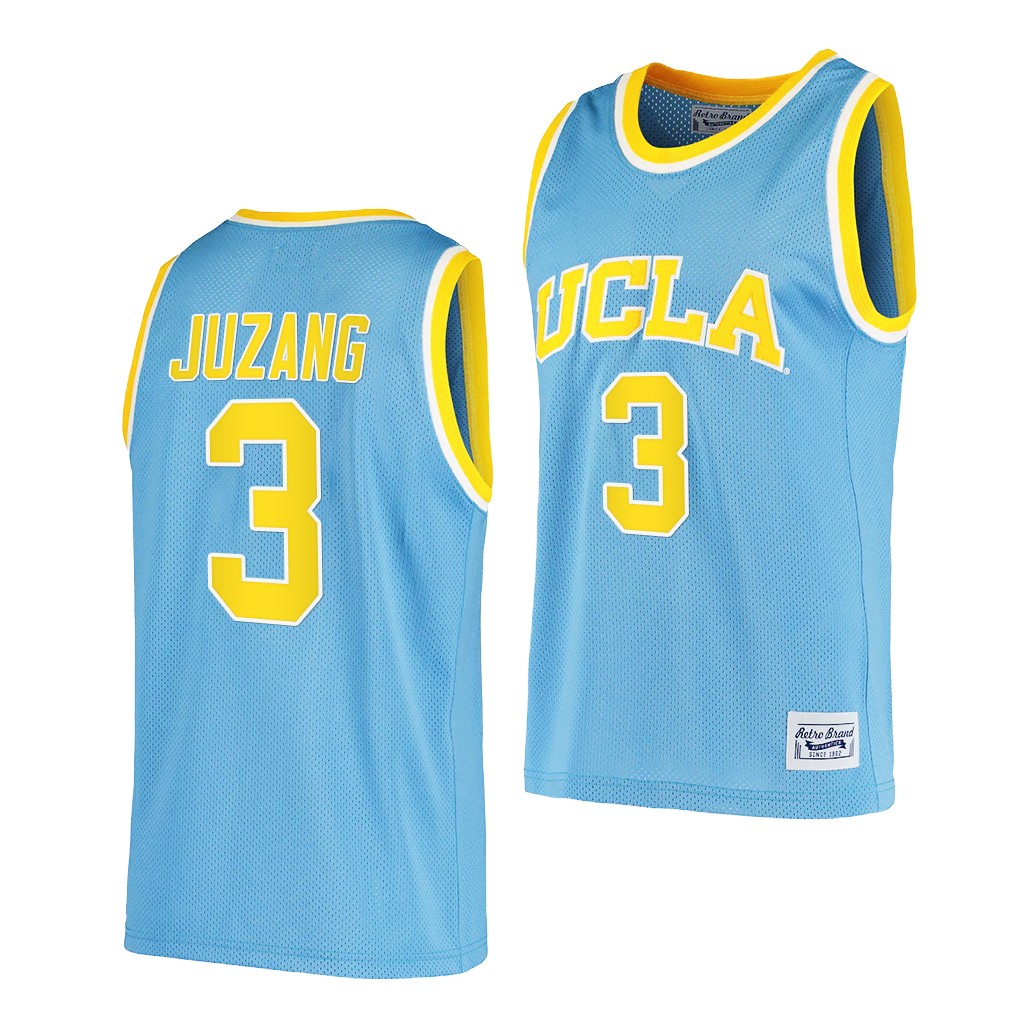 UCLA Bruins Johnny Juzang Blue Commemorative Classic Jersey
