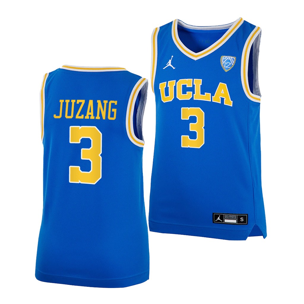 UCLA Bruins Johnny Juzang College 2022 Jersey Youth Royal