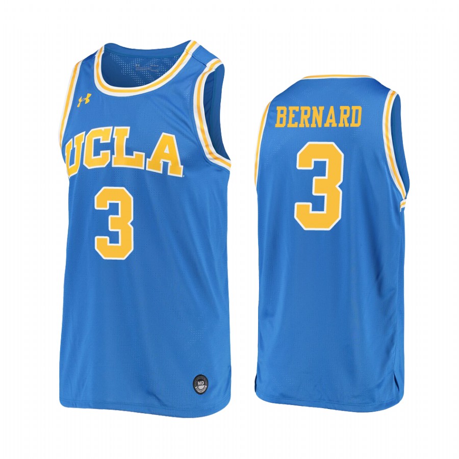 UCLA Bruins Jules Bernard Blue College Jersey