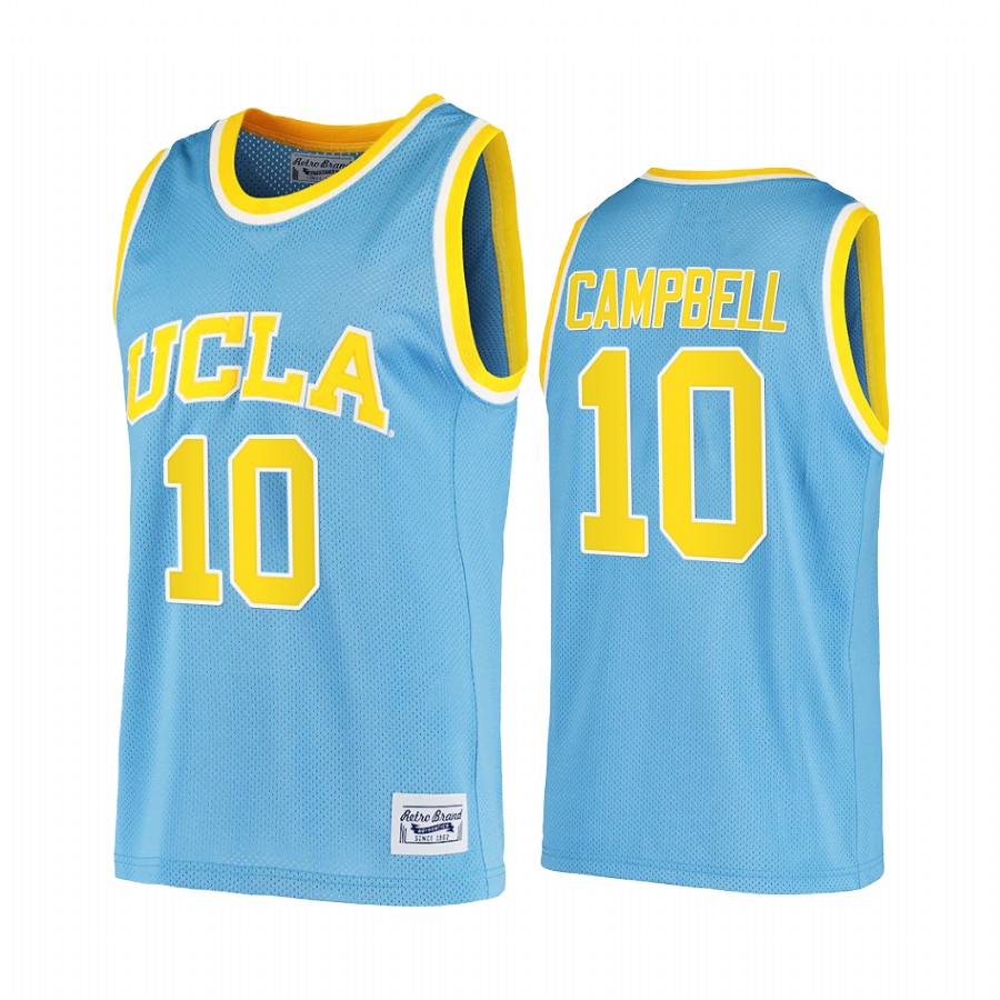 UCLA Bruins Tyger Campbell Jersey Commemorative Classic Blue
