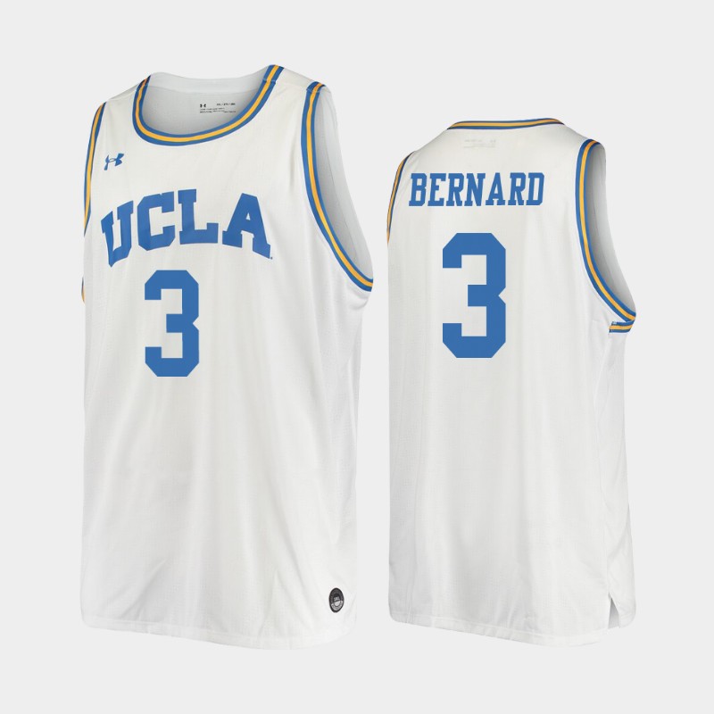 UCLA Bruins UCLA Bruins Jules Bernard White 2019-20 College Jersey