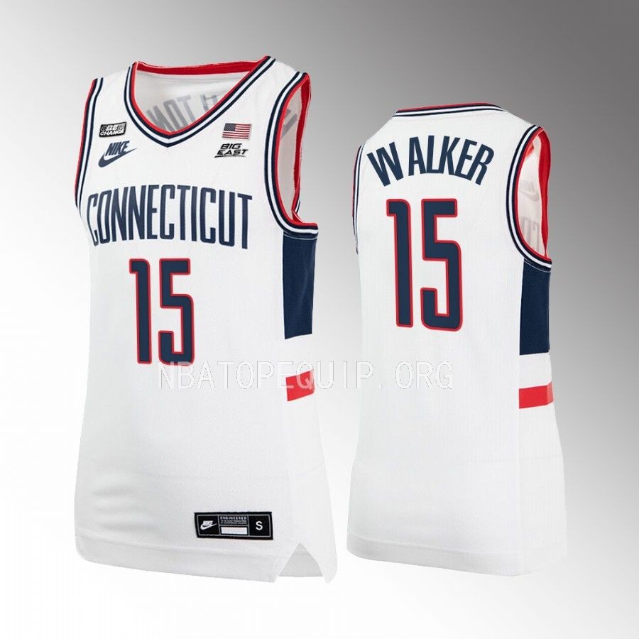 UConn Huskies Kemba Walker Jersey Alumni White Uniform