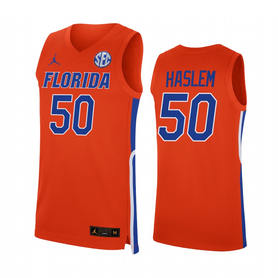 Udonis Haslem Florida Gators Orange Jersey College NBA Alumni