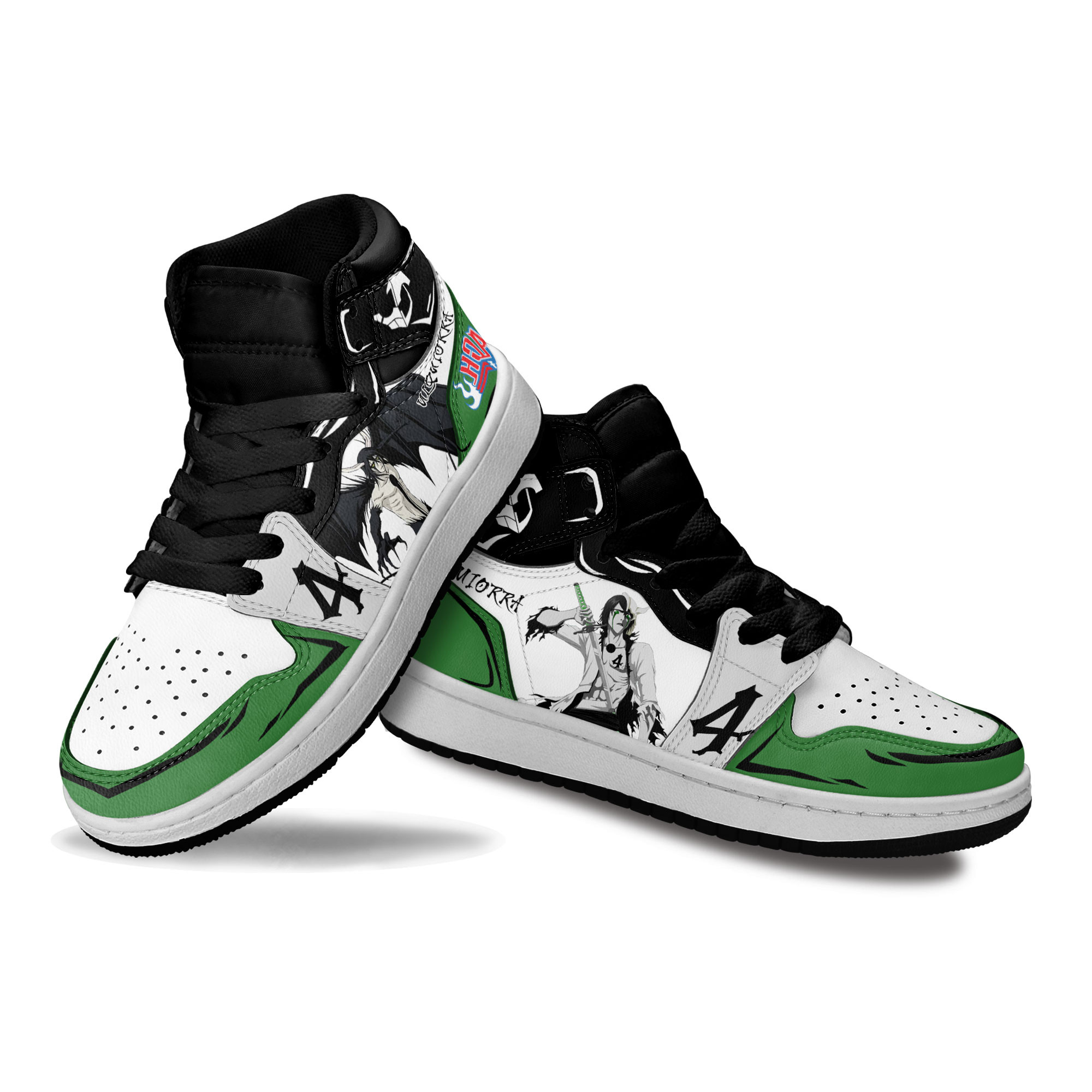 Ulquiorra Cifer Kids Sneakers Custom Anime Bleach Shoes For Kids