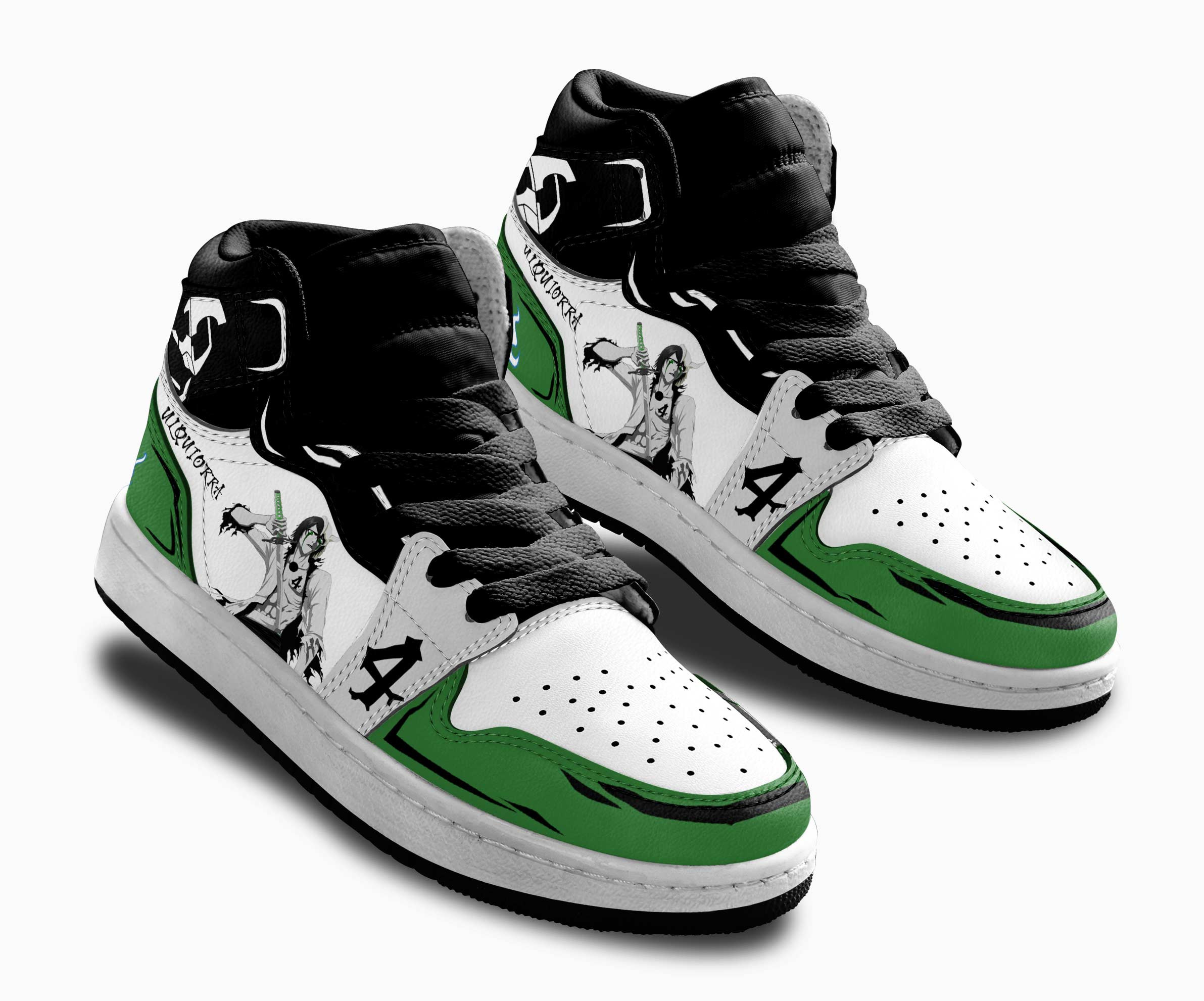 Ulquiorra Cifer Kids Sneakers Custom Anime Bleach Shoes For Kids