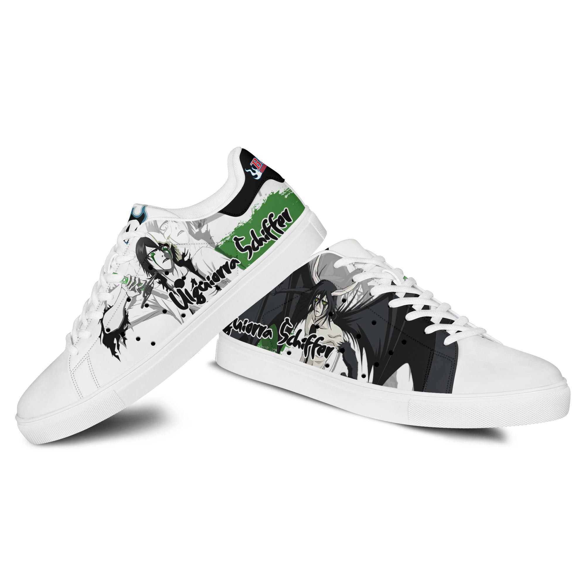Ulquiorra Cifer Skate Sneakers Custom Anime Bleach Shoes