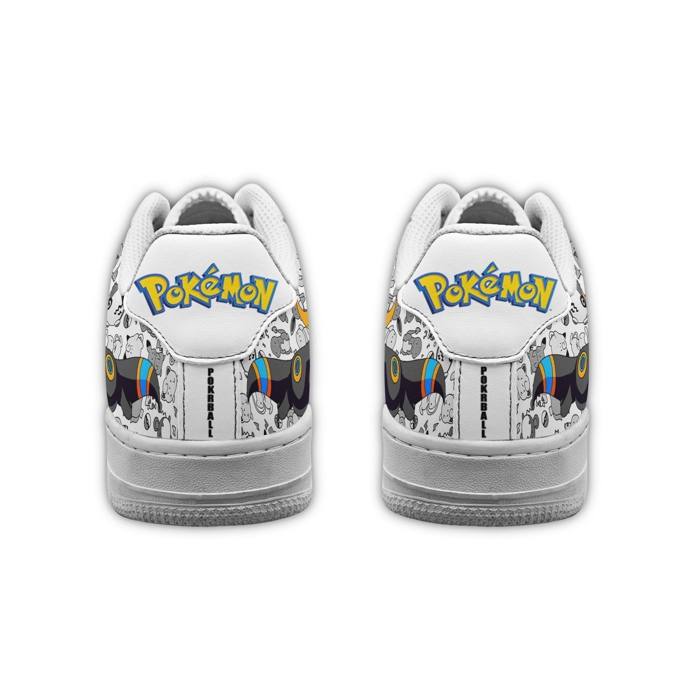Umbreon Air Sneakers Custom Anime Pokemon Shoes