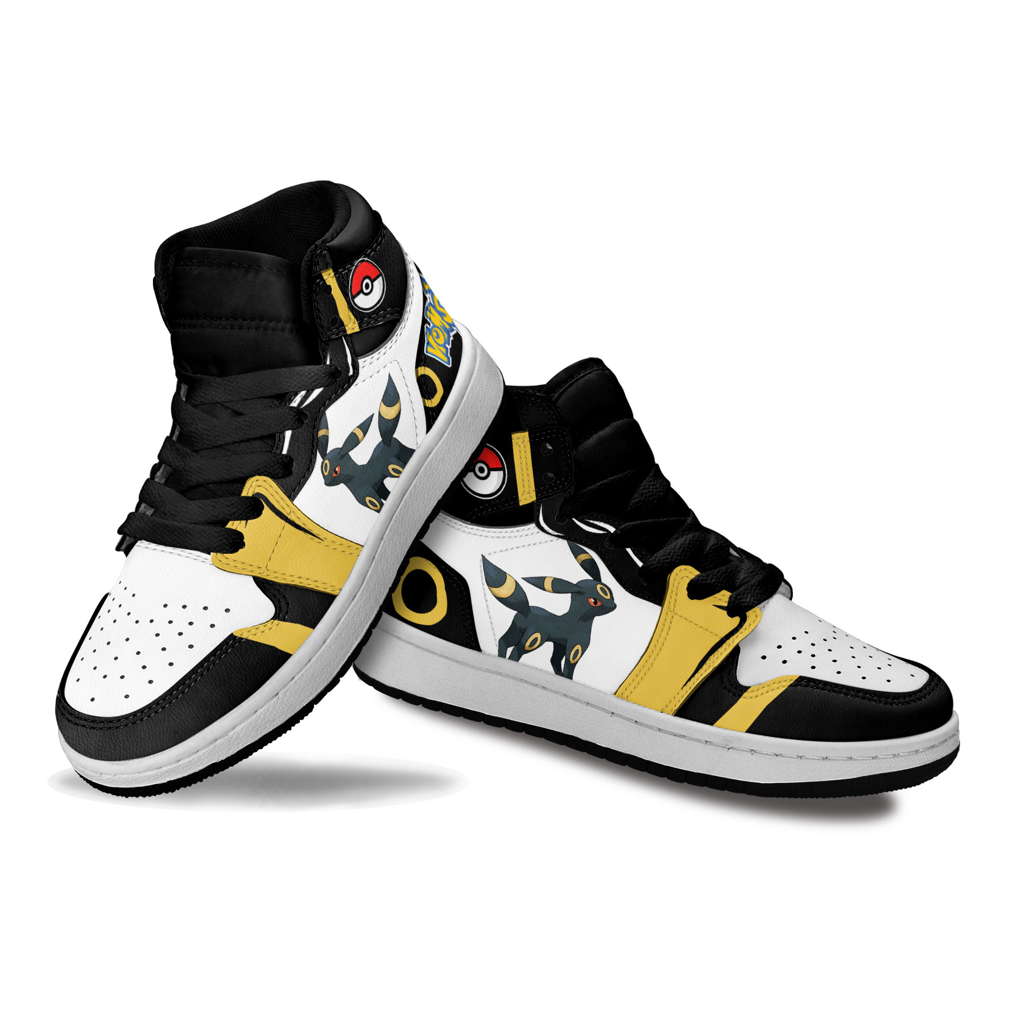 Umbreon Kids Sneakers Custom Anime Pokemon Shoes For Kids