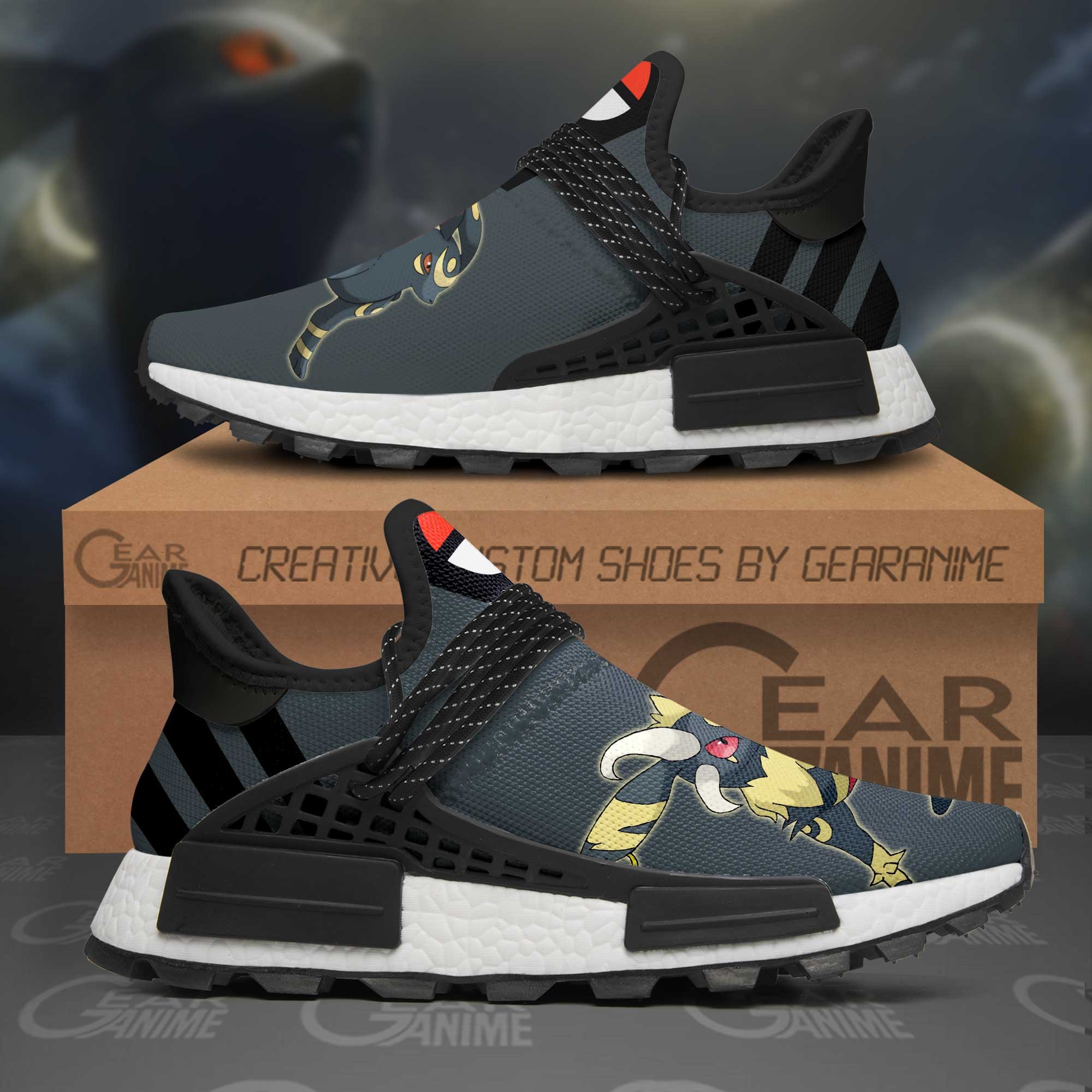Umbreon Shoes Pokemon Anime Shoes, NMD Shoes