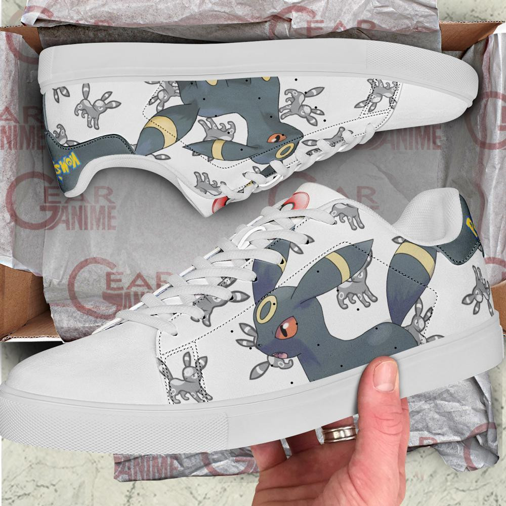 Umbreon Skate Shoes Pokemon Custom Anime Shoes