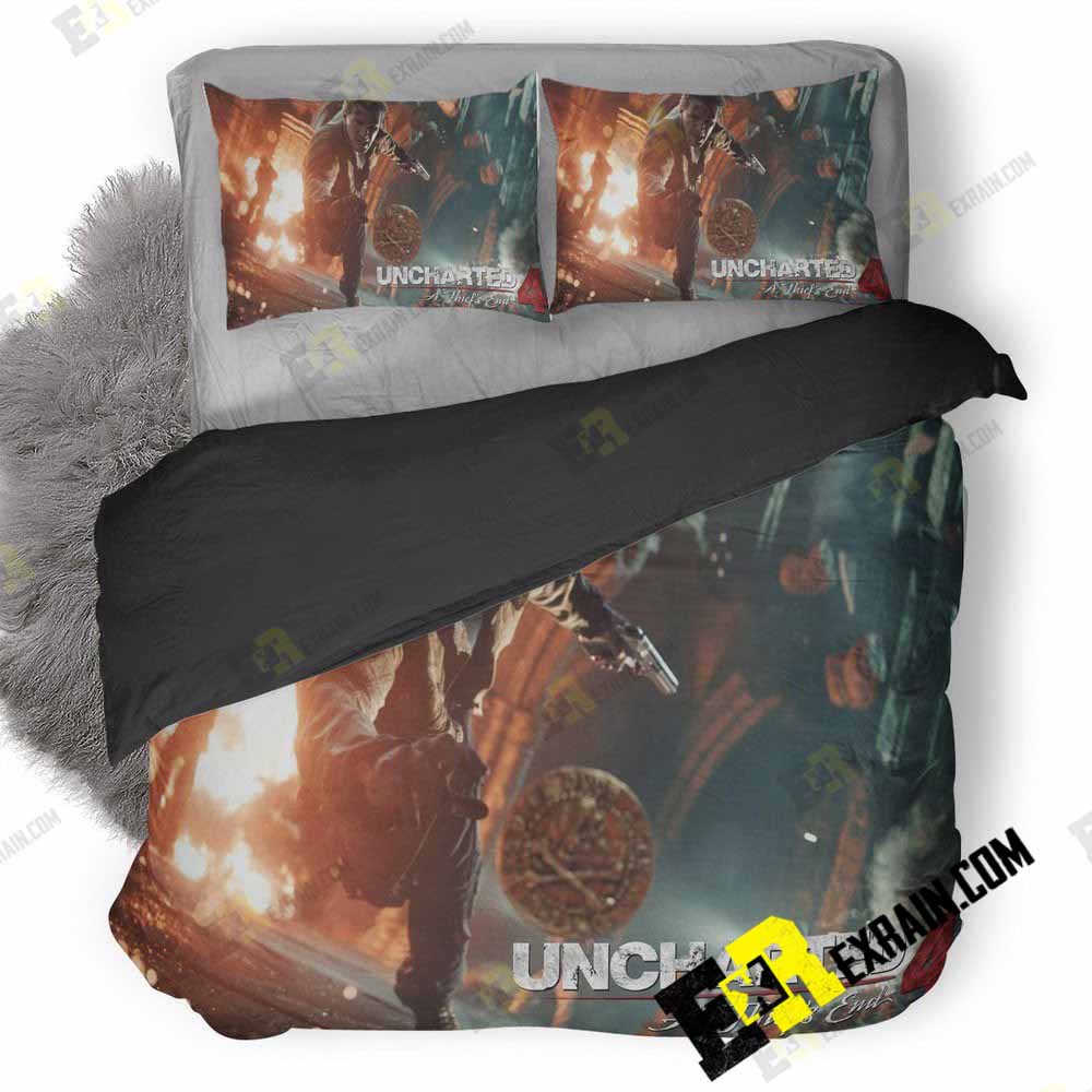 Uncharted A Thiefs End New 3D Customized Duvet Cover Bedding Set