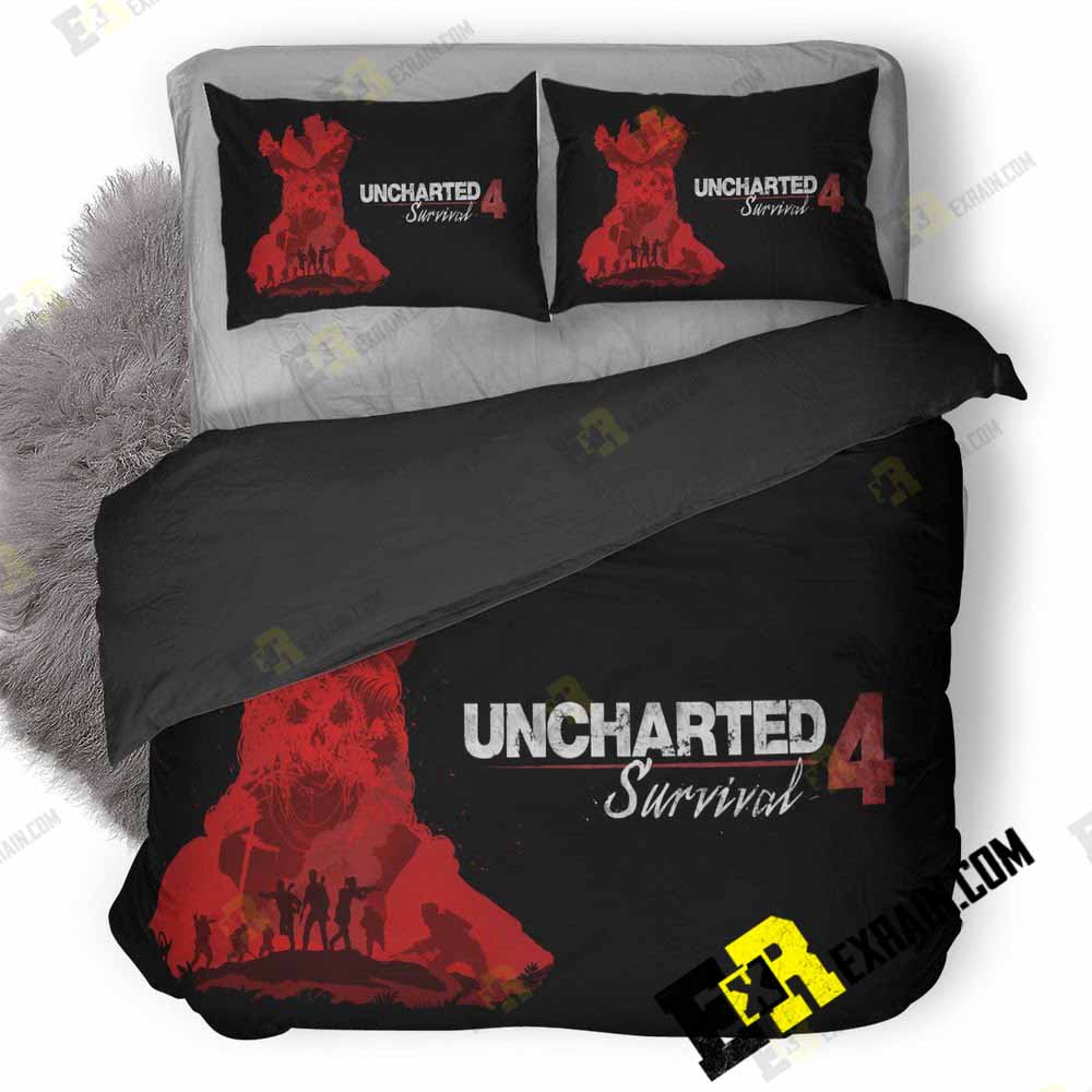 Uncharted Survival Img 3D Customized Duvet Cover Bedding Set