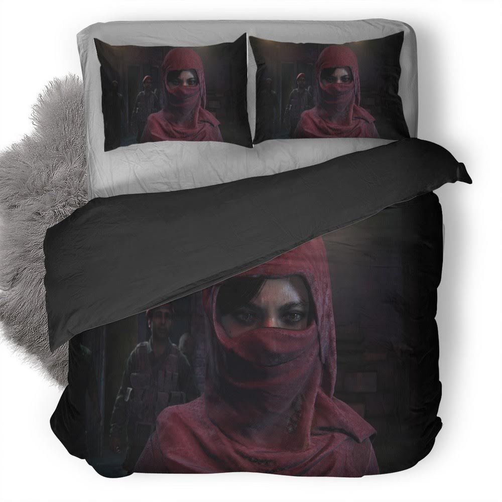 Uncharted The Lost Legacy 10 3D Customized Duvet Cover Bedding Set