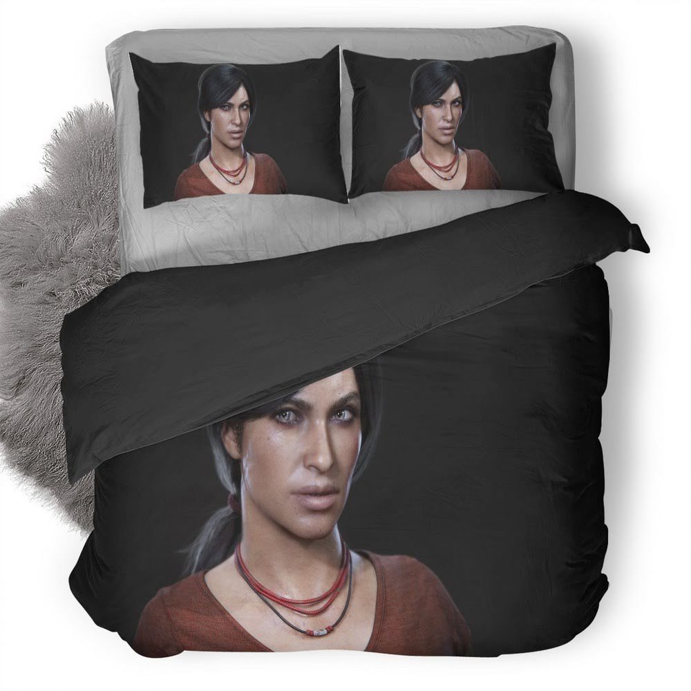 Uncharted The Lost Legacy 11 3D Customized Duvet Cover Bedding Set