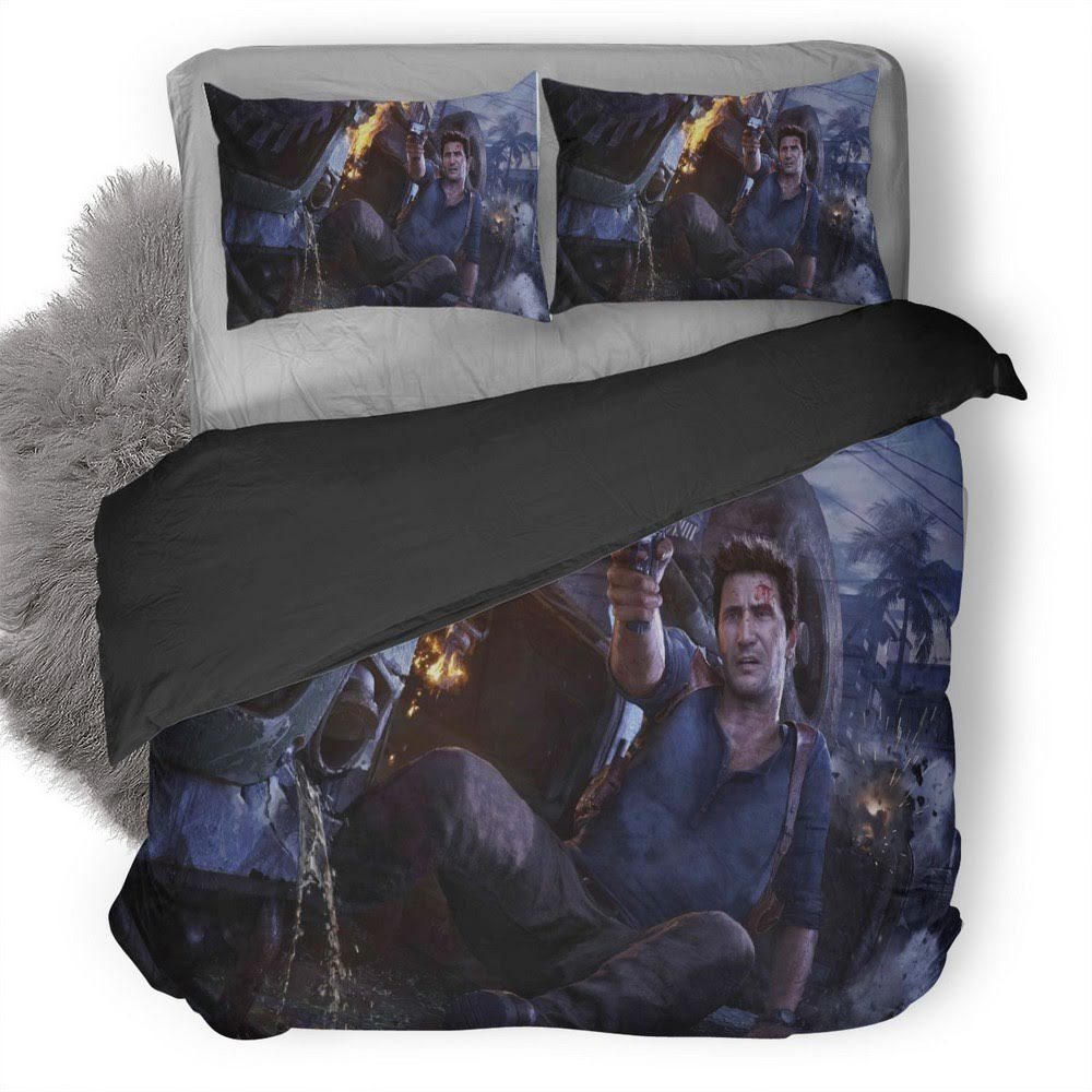 Uncharted The Lost Legacy 3D Customized Duvet Cover Bedding Set