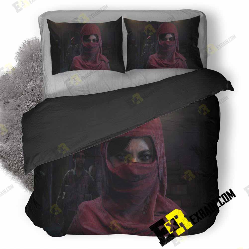 Uncharted The Lost Legacy Ad 3D Customized Duvet Cover Bedding Set