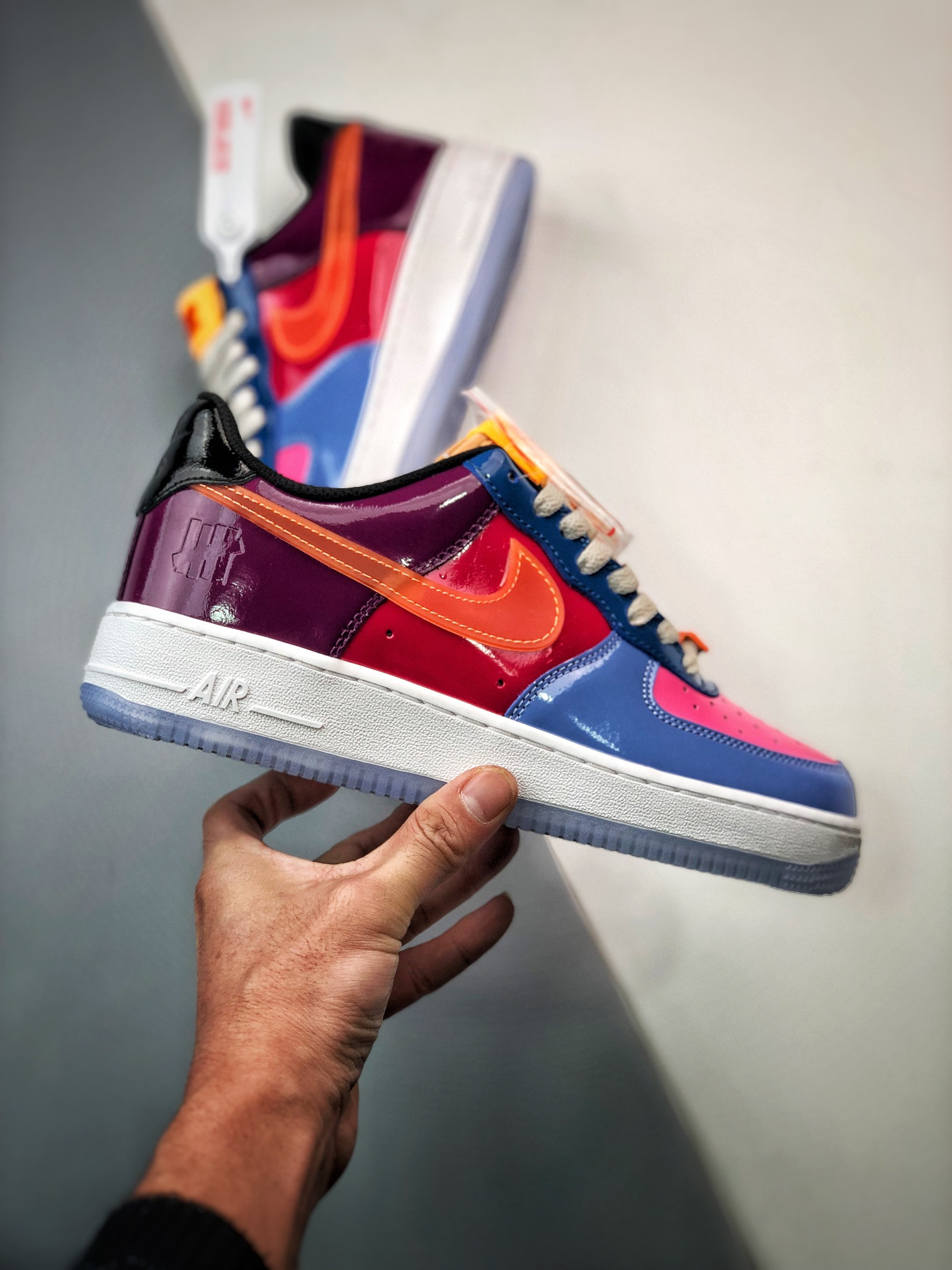 Undefeated X Nike Air Force 1 Low Polar/Total For Sale