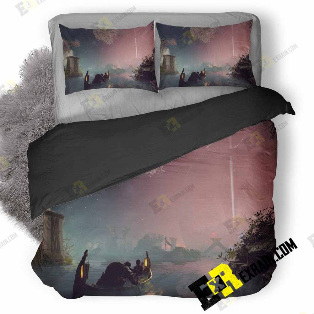 Under The Hood Of The Boat In God Of War 3N 3D Customized Duvet Cover Bedding Set