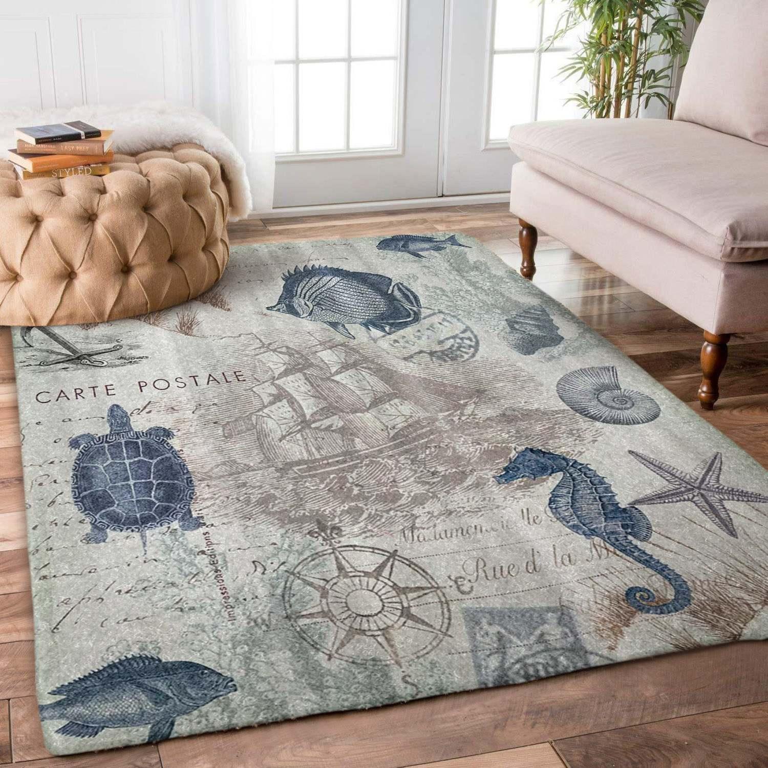 Undersea Rectangle Rug