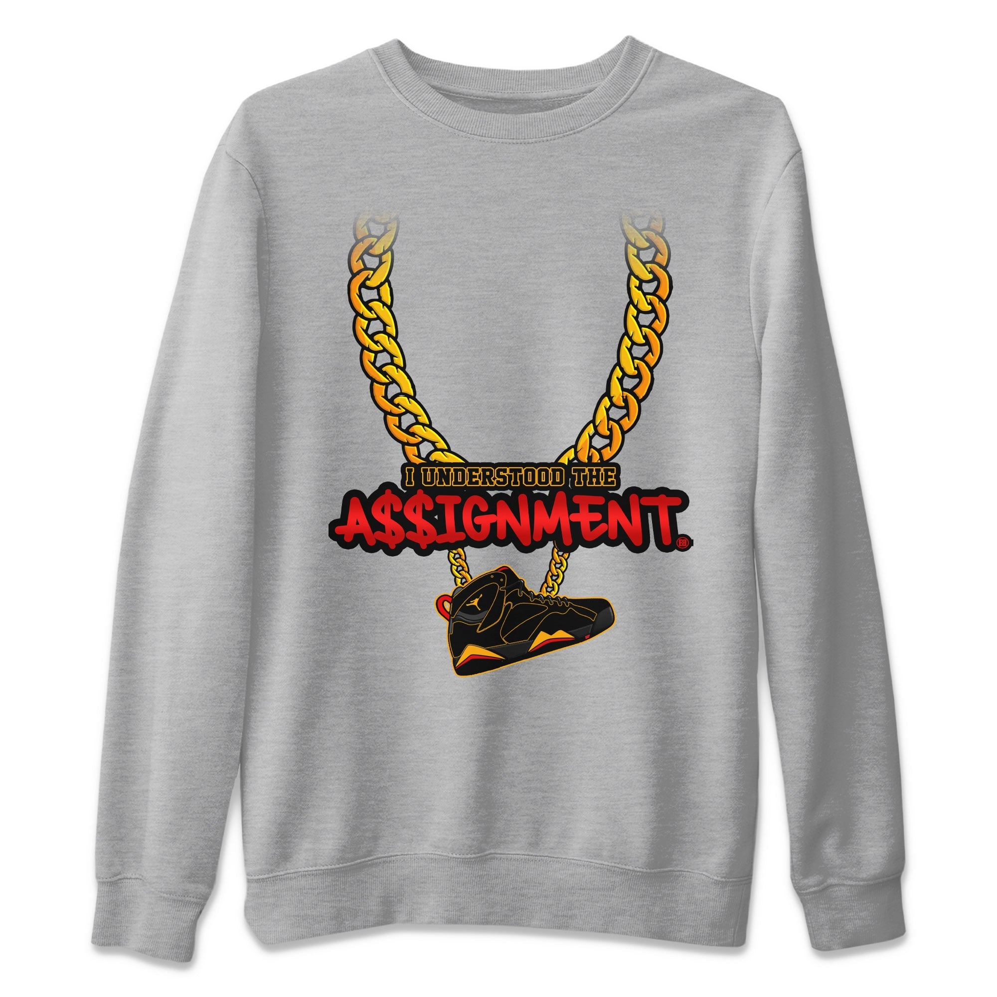 Understood Assignment Unisex Sweater – Air Jordan 7 Citrus, Sneakers Matching Sweater