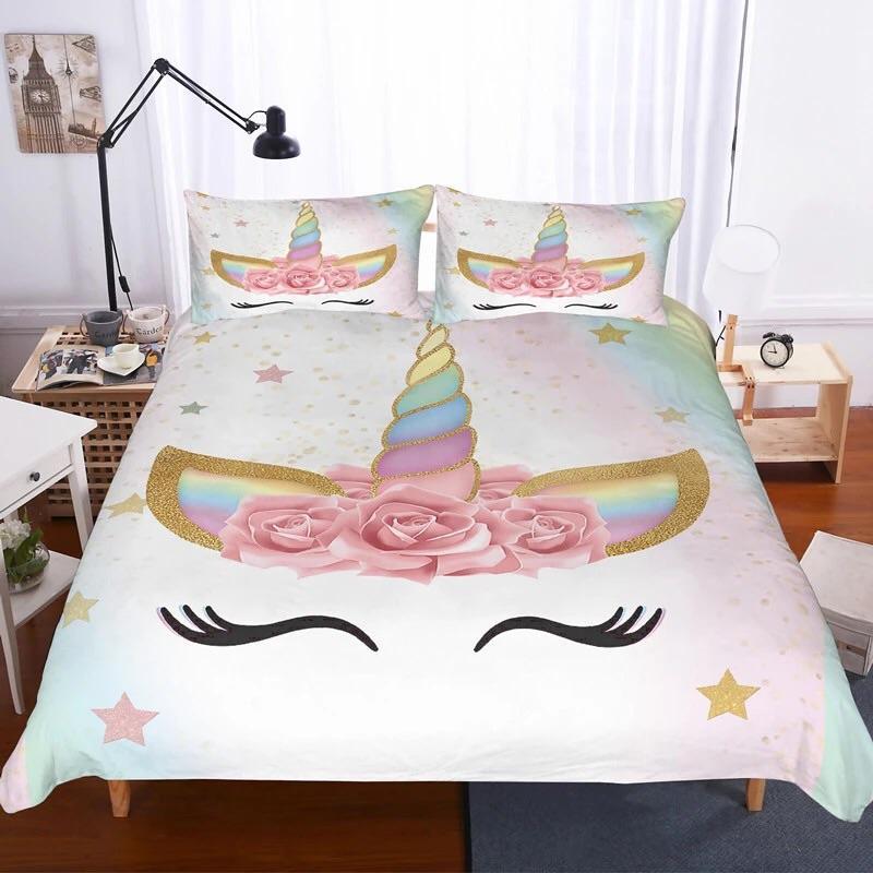 Unicorn ( 3D Customized Duvet Cover Bedding Set