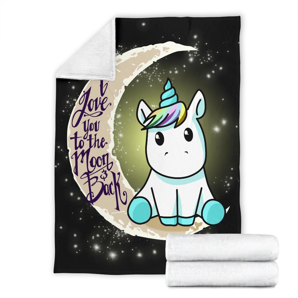 Unicorn Sherpa Blanket Cozy Blanket Fleece Blanket
