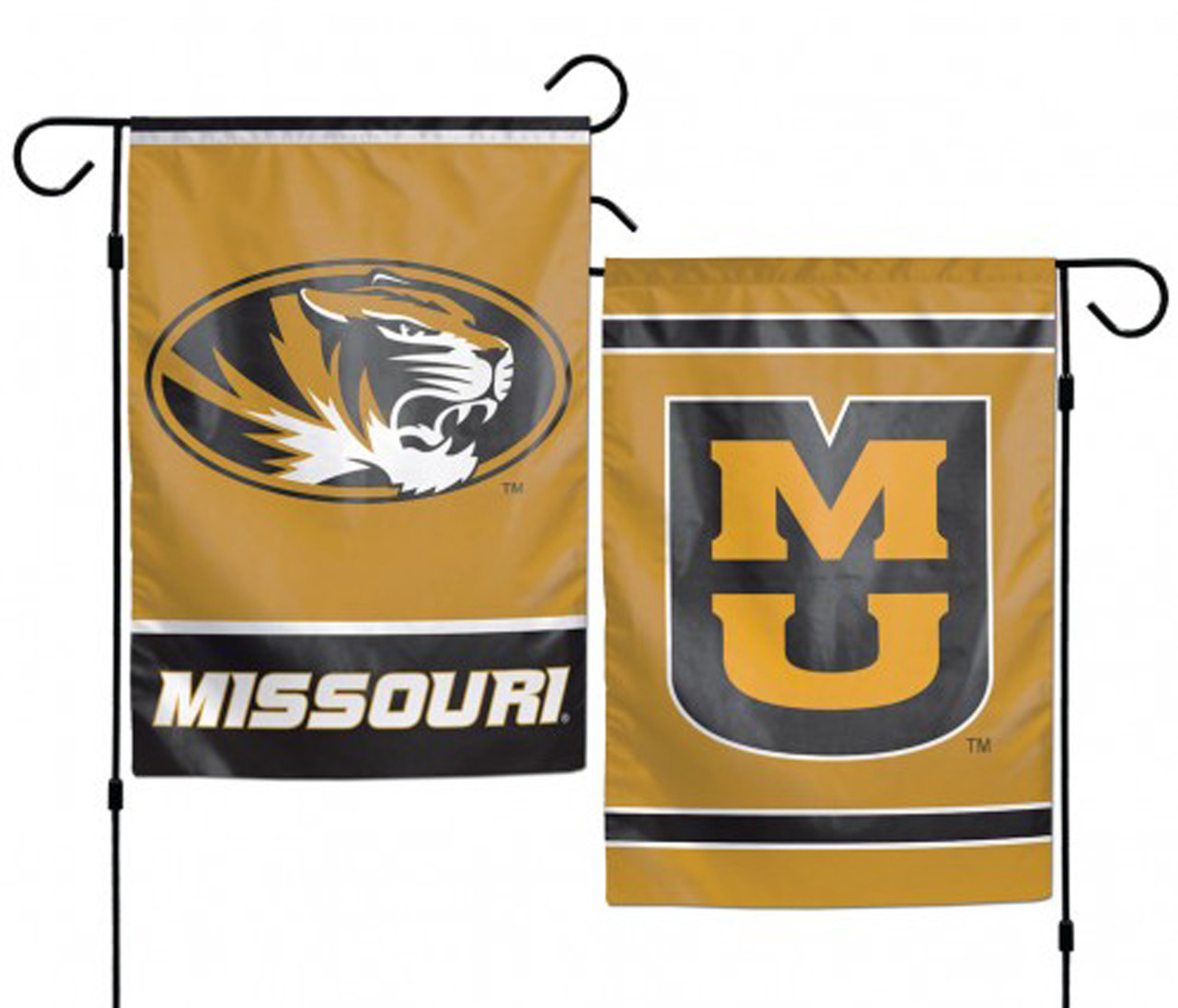 University Of Missouri Tigers 2 Sided Garden Flag, House Flag