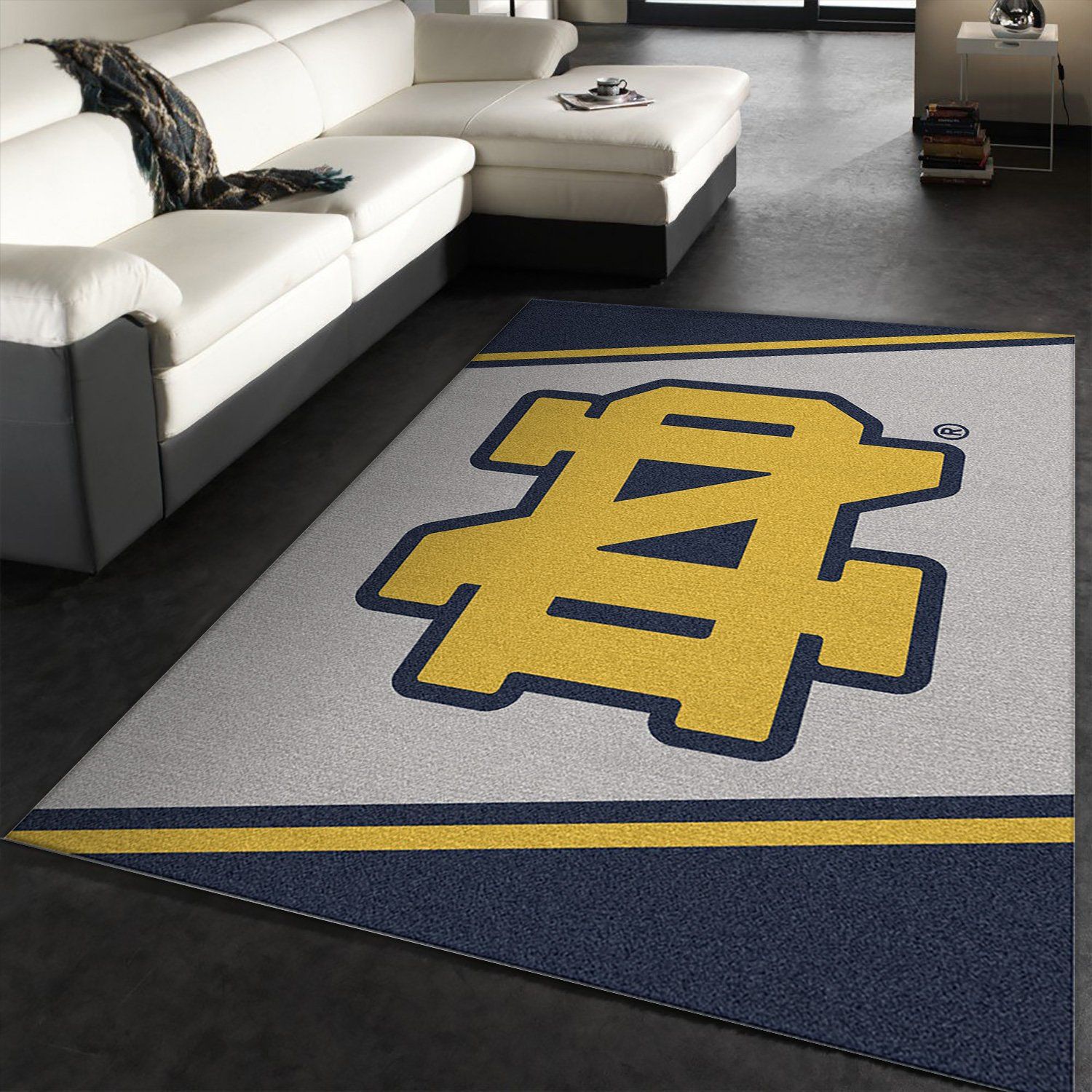 University of Notre Dame Rectangle Rug – Custom Size And Printing