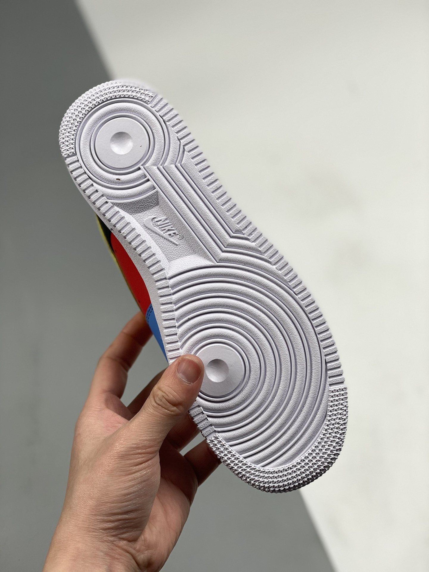 UNO x Nike Air Force 1 Low White/Yellow Zest-University Red For Sale