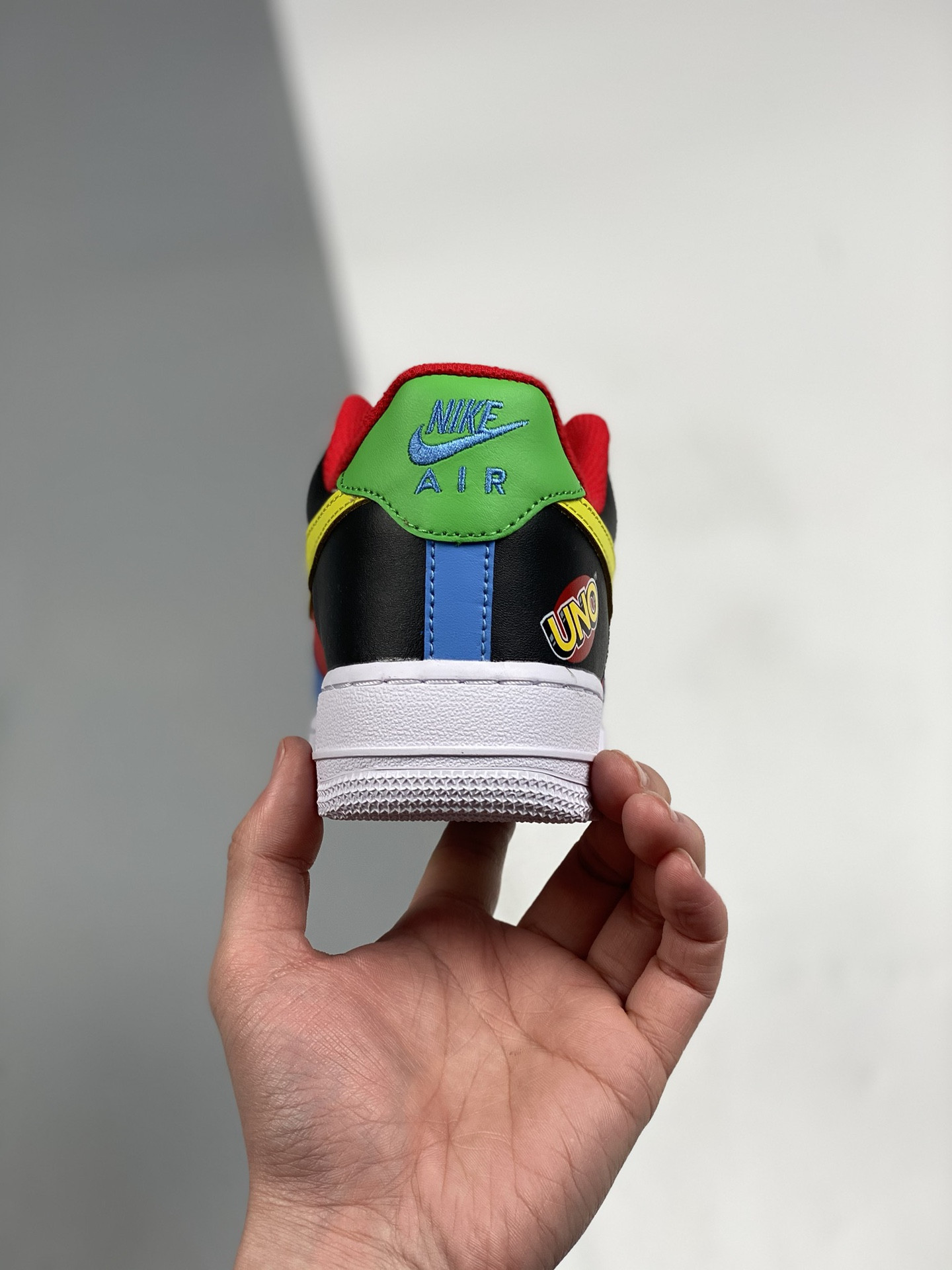 UNO x Nike Air Force 1 Low White/Yellow Zest-University Red For Sale