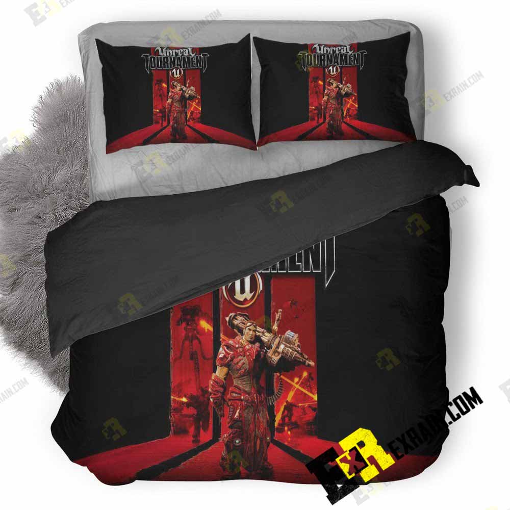 Unreal Tournament 3D Customized Duvet Cover Bedding Set