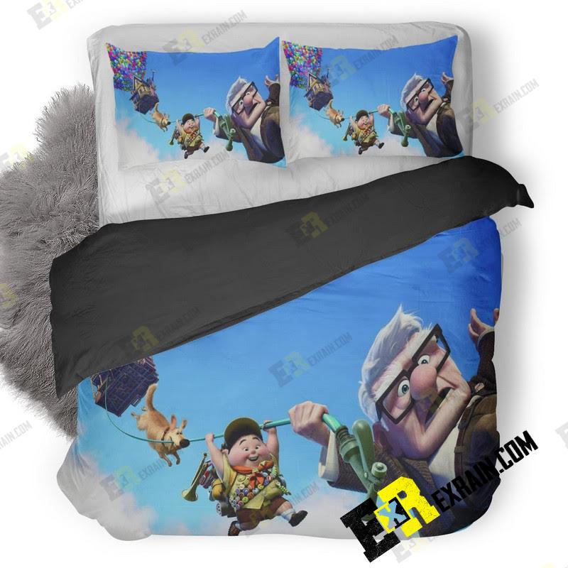 Up Movie 3D Customized Duvet Cover Bedding Set