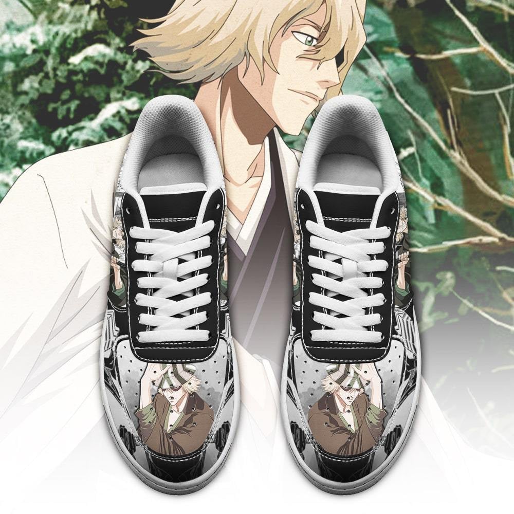 Urahara Kisuke Sneakers Bleach Anime Shoes Fan Gift Idea