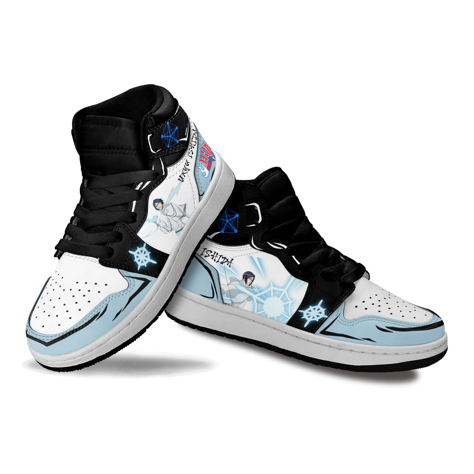 Uryu Ishida Kids Sneakers Custom Anime Bleach Shoes For Kids