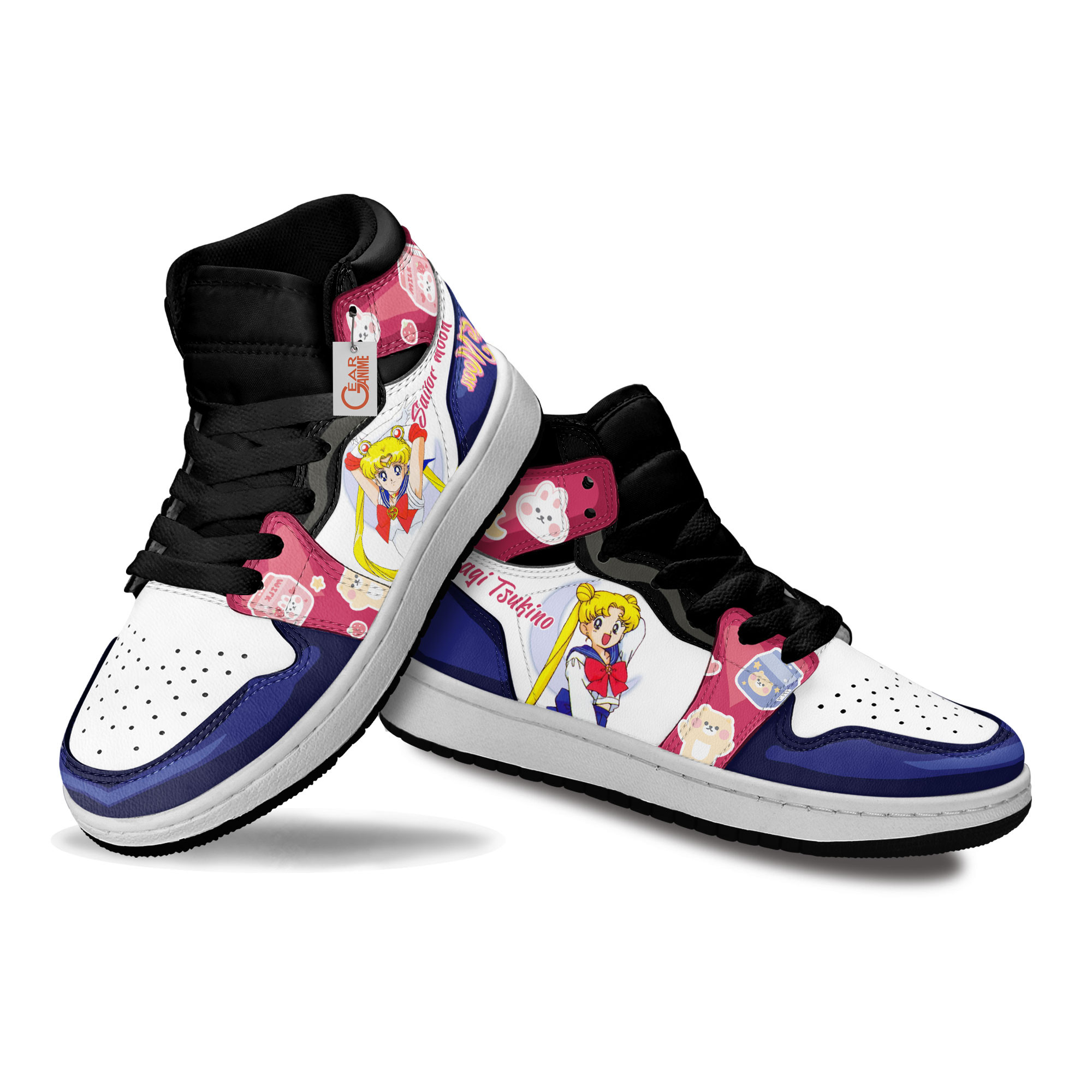 Usagi Tsukino Anime Kids Sneakers Custom Kids Shoes