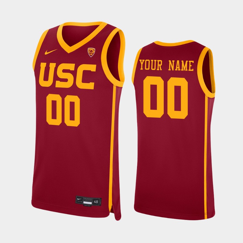 USC Trojans Cardinal 2019-20 Custom Jersey