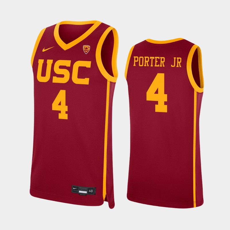 USC Trojans Kevin Porter Jr. Cardinal 2019-20 Men's College Jersey